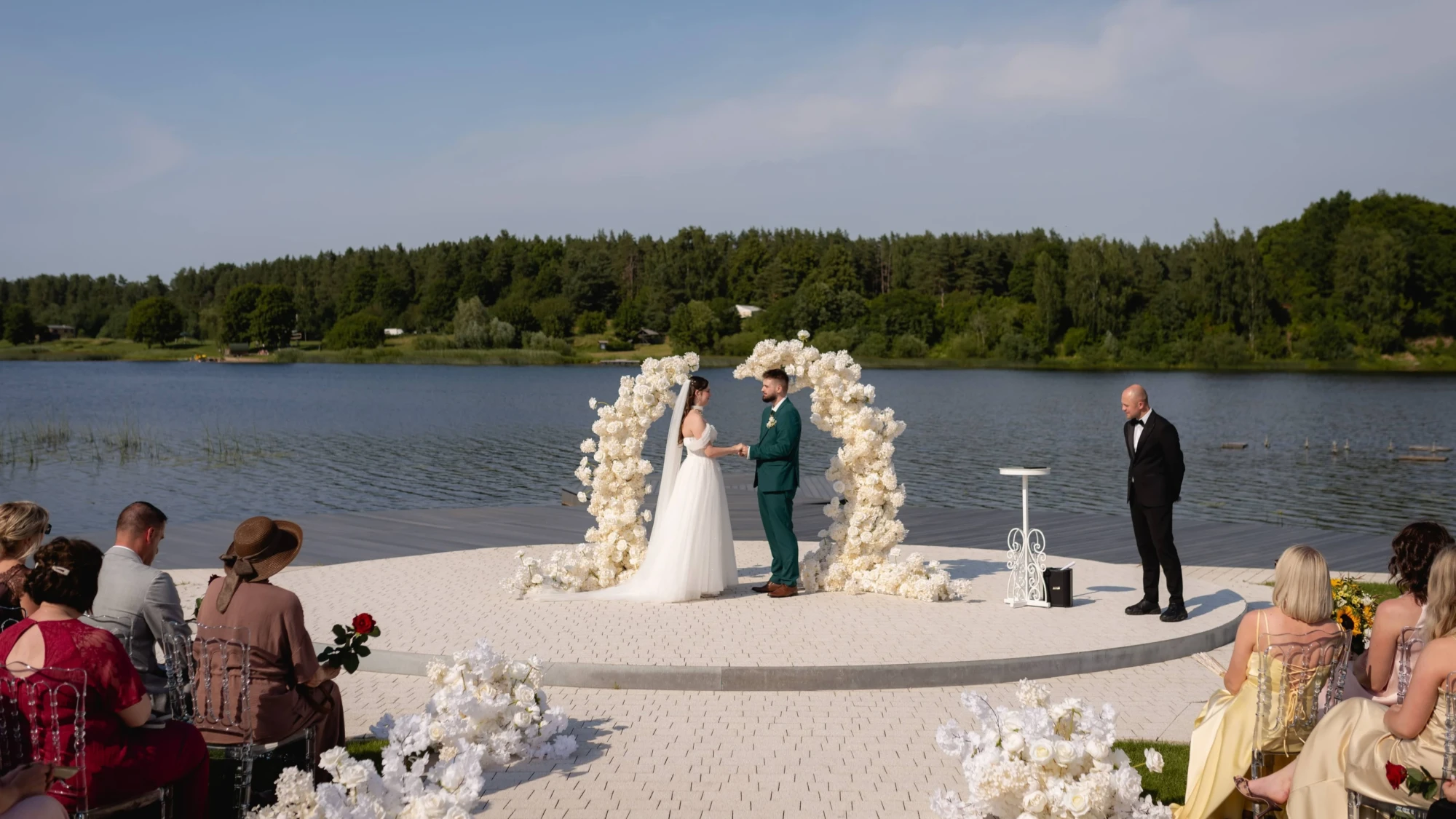 Laulību ceremonija Svētku pilī